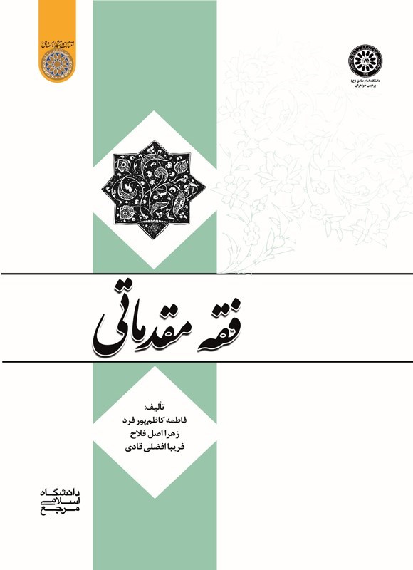 تصویر جلد کتاب فقه مقدماتی
