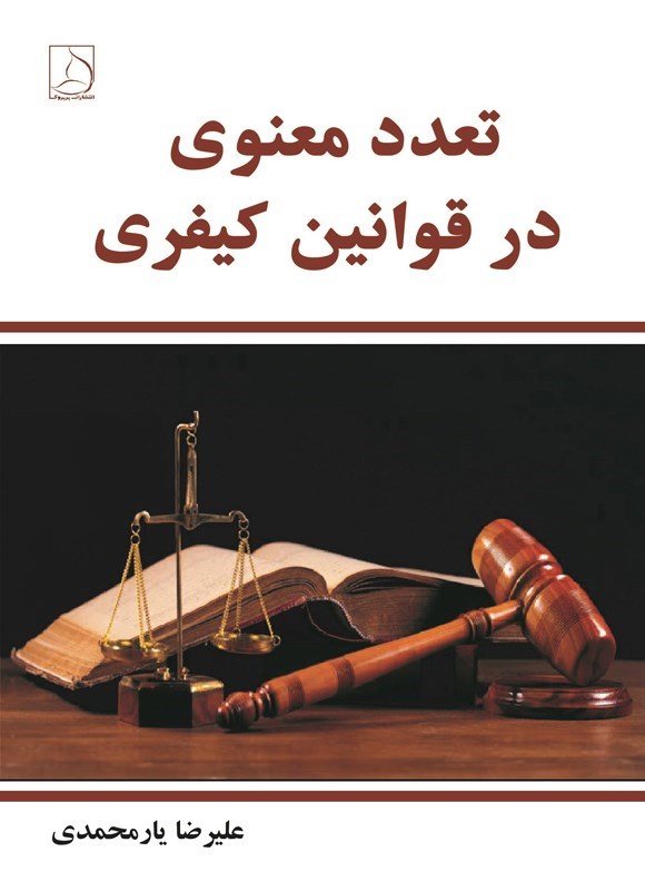 تصویر جلد کتاب تعدد معنوی در قوانین کیفری