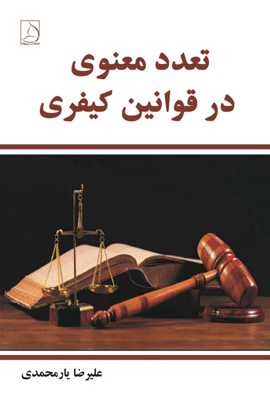 تصویر جلد کتاب تعدد معنوی در قوانین کیفری