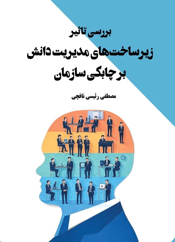 تصویر جلد کتاب بررسی تاثیر زیرساخت های مدیریت دانش بر چابکی سازمان
