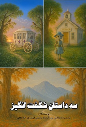 تصویر جلد کتاب سه داستان شگفت انگیز