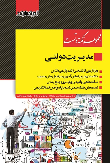 تصویر جلد کتاب مجموعه نکته و تست مدیریت دولتی