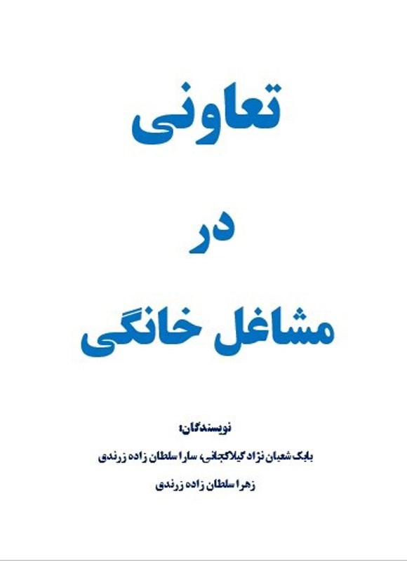 تصویر جلد کتاب تعاونی در مشاغل خانگی