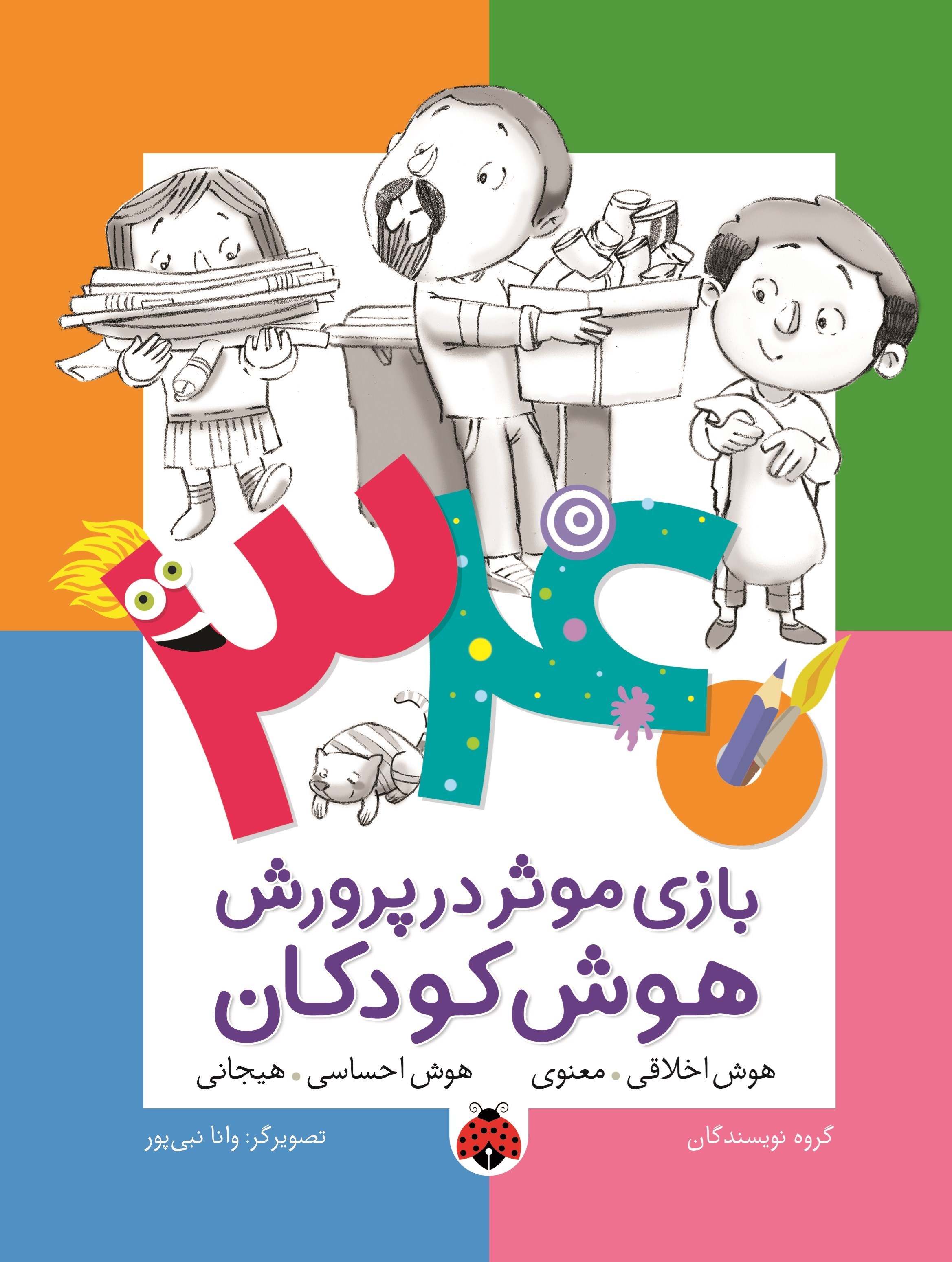 تصویر جلد کتاب ۳۴۰ بازی موثر در پرورش هوش کودکان (هوش اخلاقی معنوی، هوش احساسی هیجانی)
