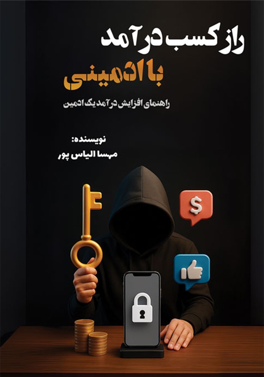 تصویر جلد کتاب راز کسب درآمد با ادمینی