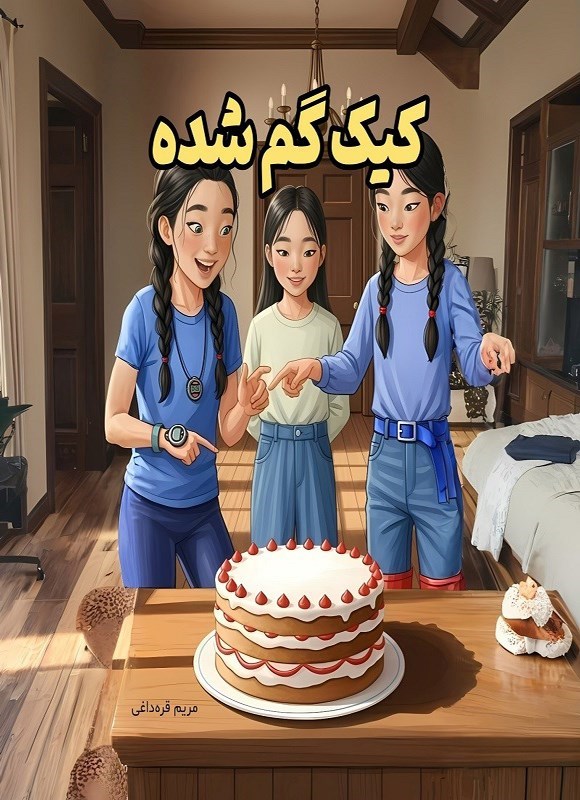 تصویر جلد کتاب کیک گم شده