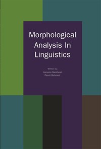 تصویر جلد کتاب Morphological analysis in linguistic