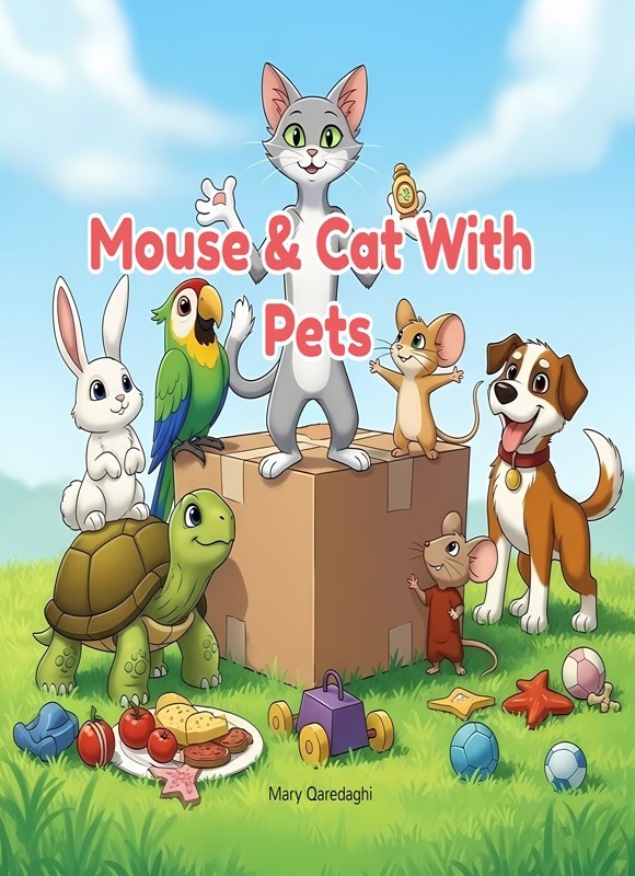 تصویر جلد کتاب Mouse & Cat with Pets