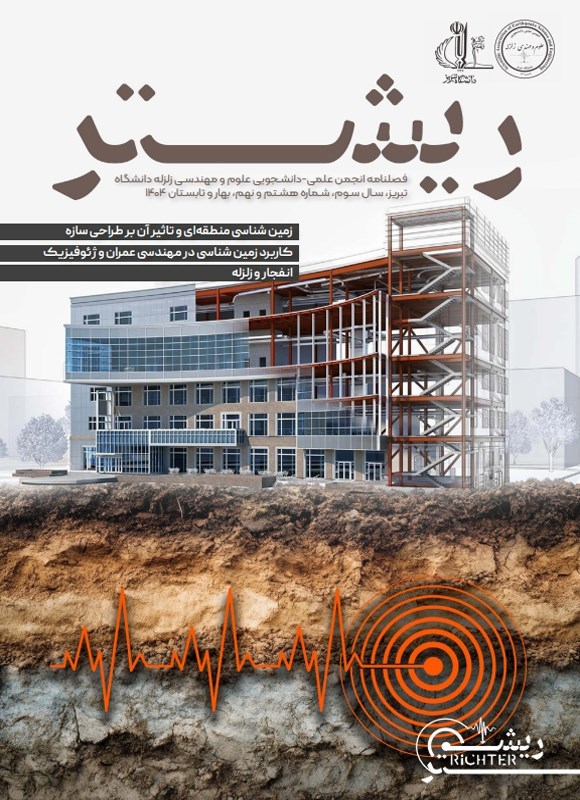 تصویر جلد کتاب فصلنامه ریشتر ـ شماره ۸ و ۹ ـ بهار و تابستان ۱۴۰۴
