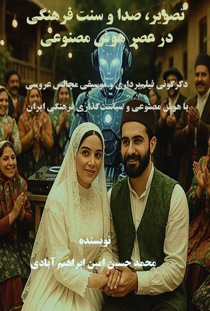 تصویر جلد کتاب تصویر، صدا و سنت فرهنگی در عصر هوش مصنوعی