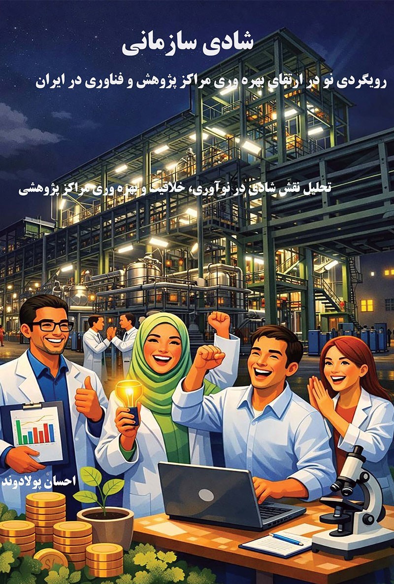 تصویر جلد کتاب شادی سازمانی