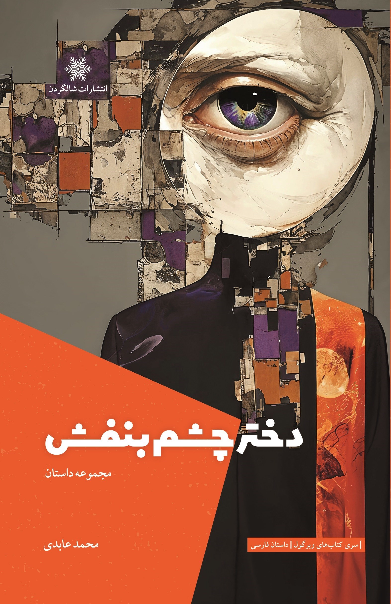 تصویر جلد کتاب دختر چشم بنفش