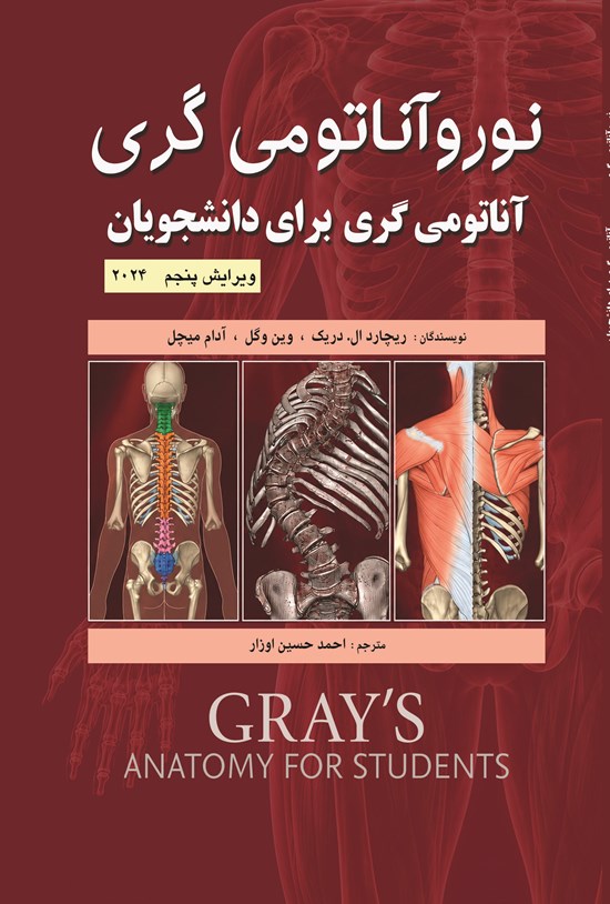 تصویر جلد کتاب نوروآناتومی گری برای دانشجویان