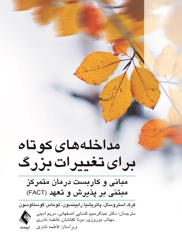 تصویر جلد کتاب مداخله های کوتاه برای تغییرات بزرگ
