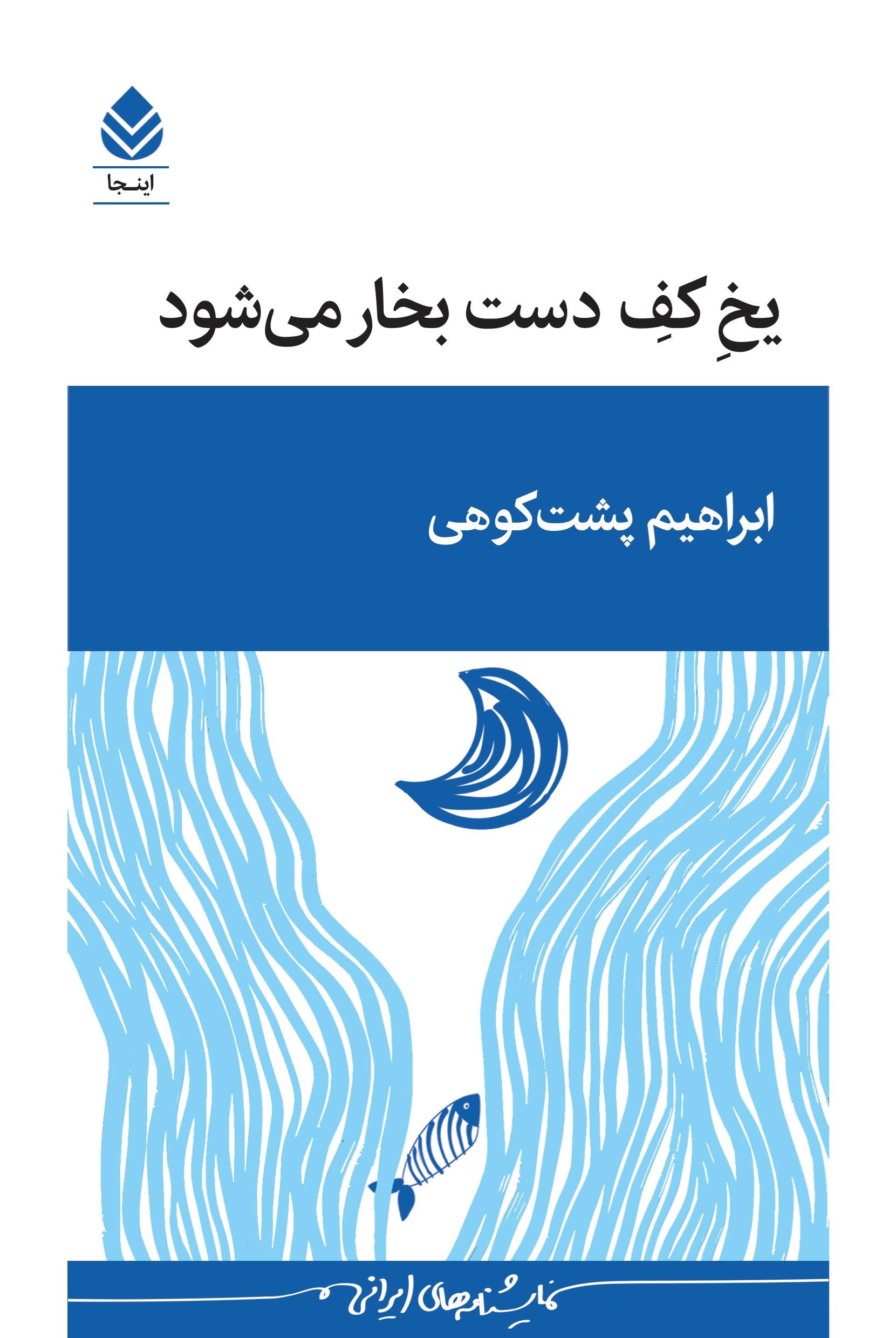 تصویر جلد کتاب یخ کف دست بخار می شود