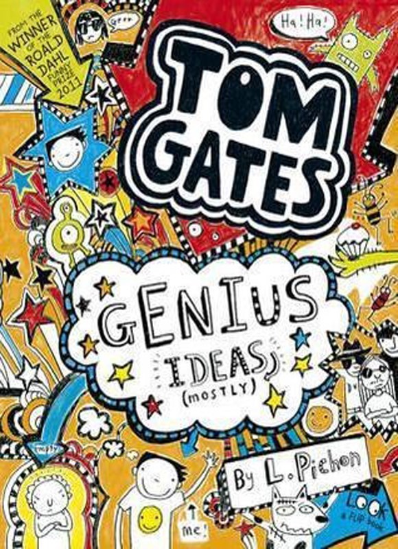 تصویر جلد کتاب Genius Ideas, Mostly (Tom Gates, Book 4)