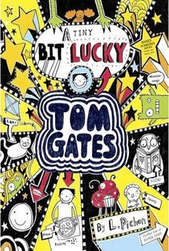 تصویر جلد کتاب A Tiny Bit Lucky (Tom Gates, Book 7)