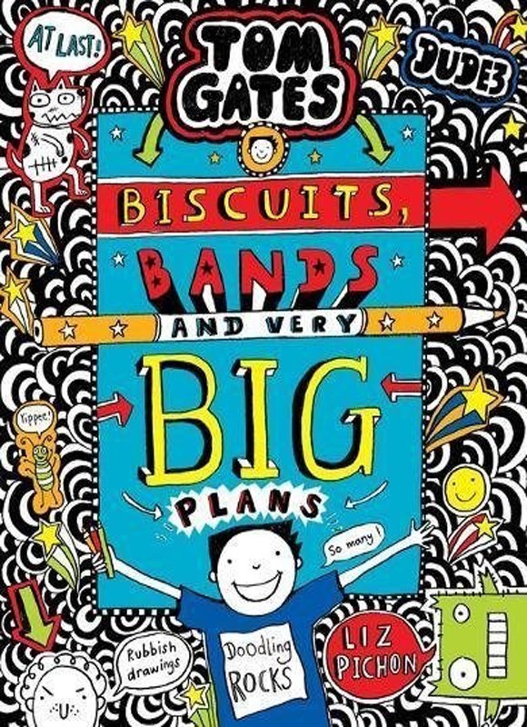 تصویر جلد کتاب Biscuits, Bands and Very Big Plans (Tom Gates, Book 14)