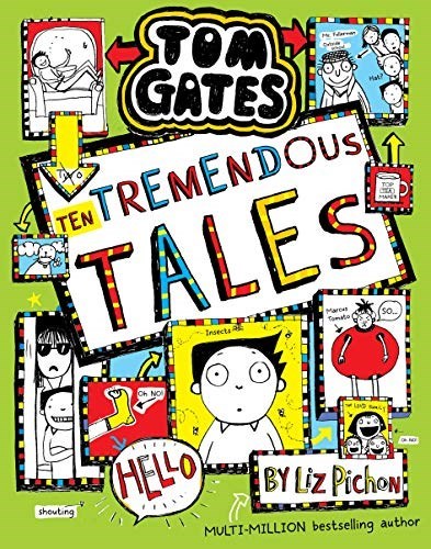 تصویر جلد کتاب Ten Tremendous Tales (Tom Gates, Book 18)