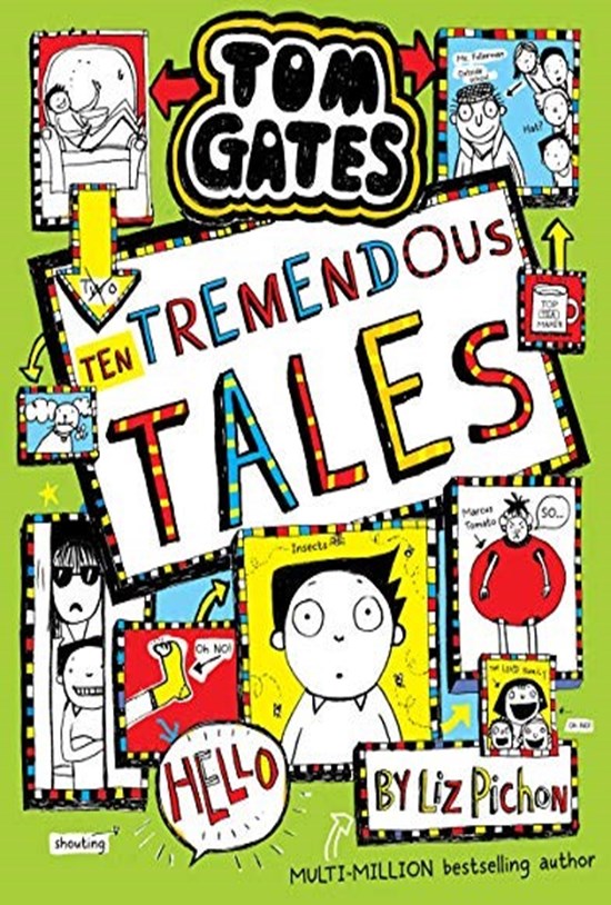 تصویر جلد کتاب Ten Tremendous Tales (Tom Gates, Book 18)