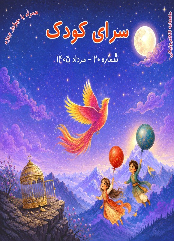 تصویر جلد کتاب ماهنامه سرای کودک ـ شماره ۲۰ ـ مردادماه ‍۴۰۵