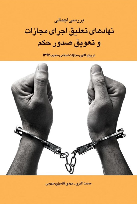 تصویر جلد کتاب بررسی اجمالی نهادهای تعلیق اجرای مجازات و تعویق صدور حکم