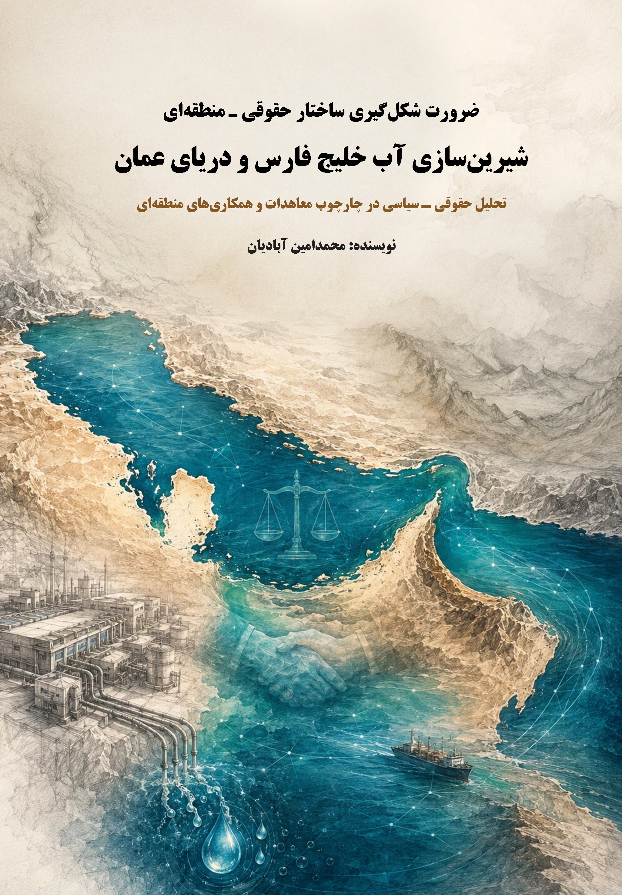 تصویر جلد کتاب ضرورت شکل گیری ساختار حقوقی منطقه ای شیرین سازی آب خلیج فارس و دریای عمان