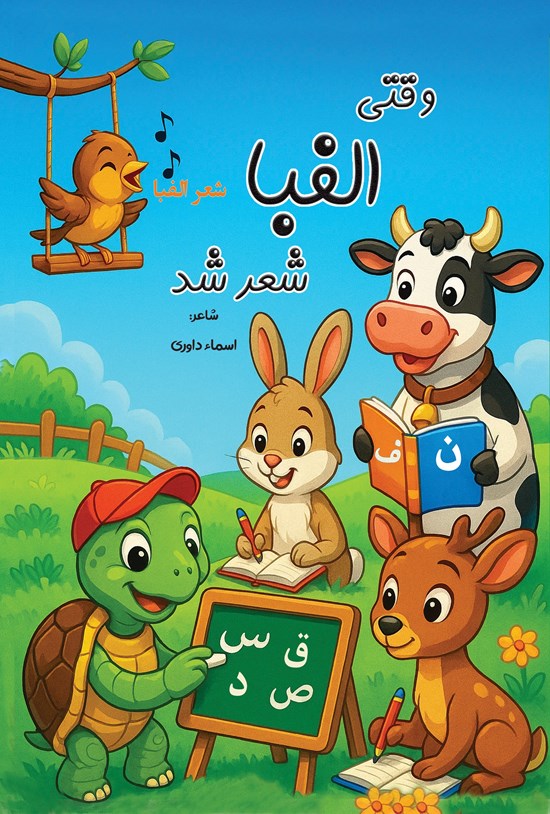 تصویر جلد کتاب وقتی الفبا شعر شد