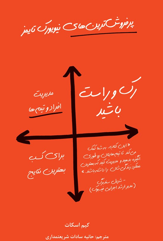 تصویر جلد کتاب رک و راست باشید (مدیریت افراد و تیمها برای کسب بهترین نتایج)