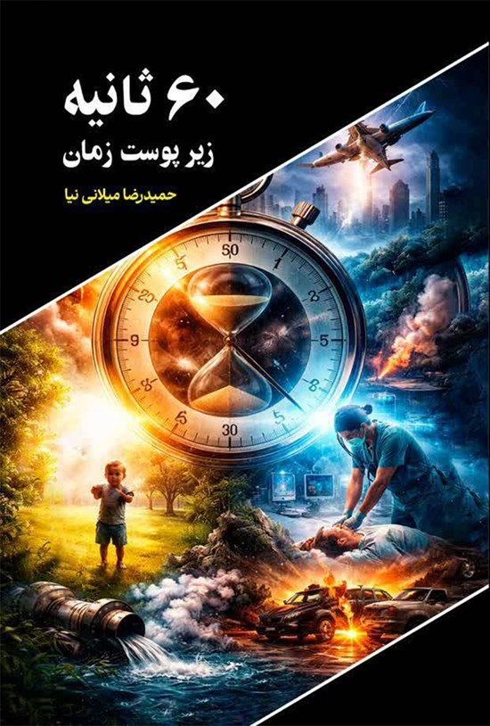 تصویر جلد کتاب ۶۰ ثانیه زیر پوست زمان