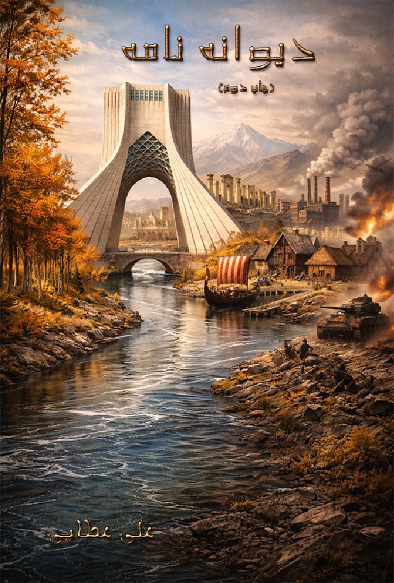 تصویر جلد کتاب دیوانه نامه