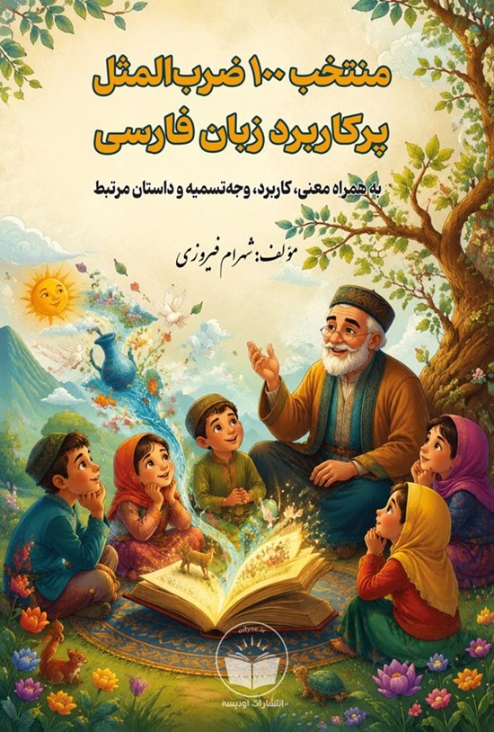 تصویر جلد کتاب منتخب ۱۰۰ ضرب المثل پرکاربرد زبان فارسی