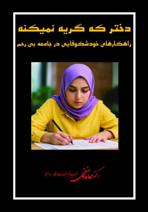 تصویر جلد کتاب دختر که گریه نمیکنه