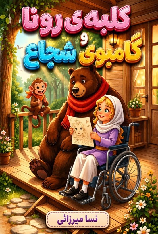 تصویر جلد کتاب کلبه رونا و گامبوی شجاع
