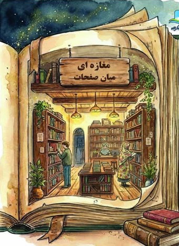 تصویر جلد کتاب مغازه ای میان صفحات