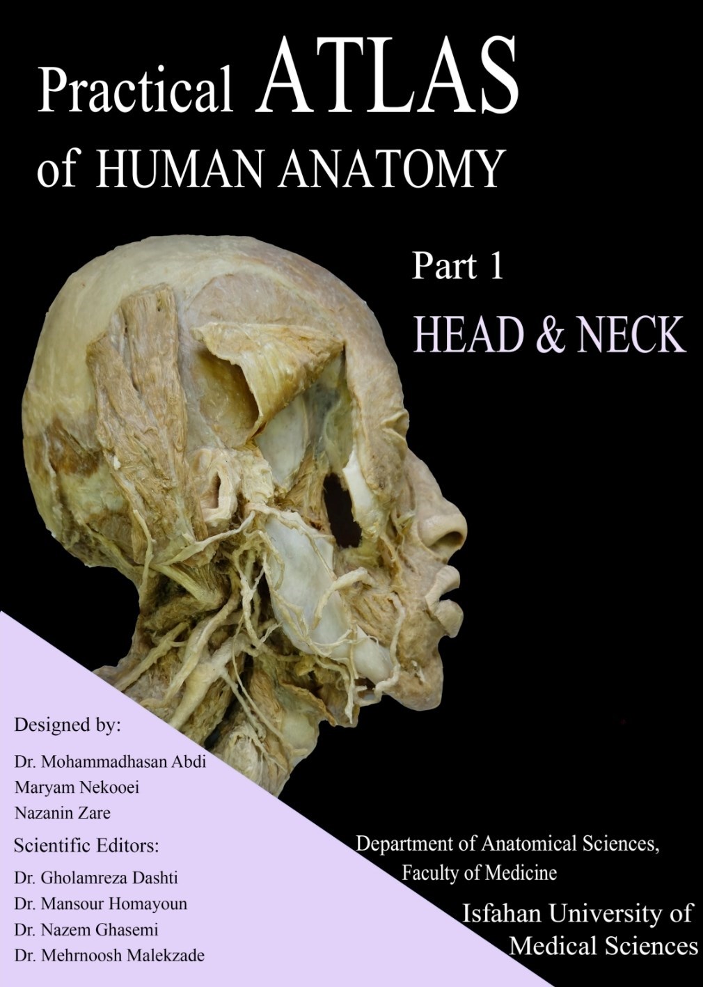 تصویر جلد کتاب practical ATLAS of Human Anatomy