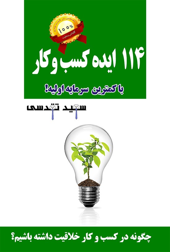 تصویر جلد کتاب ۱۱۴ ایدهی کسبوکار میلیونی با کمترین سرمایه اولیه