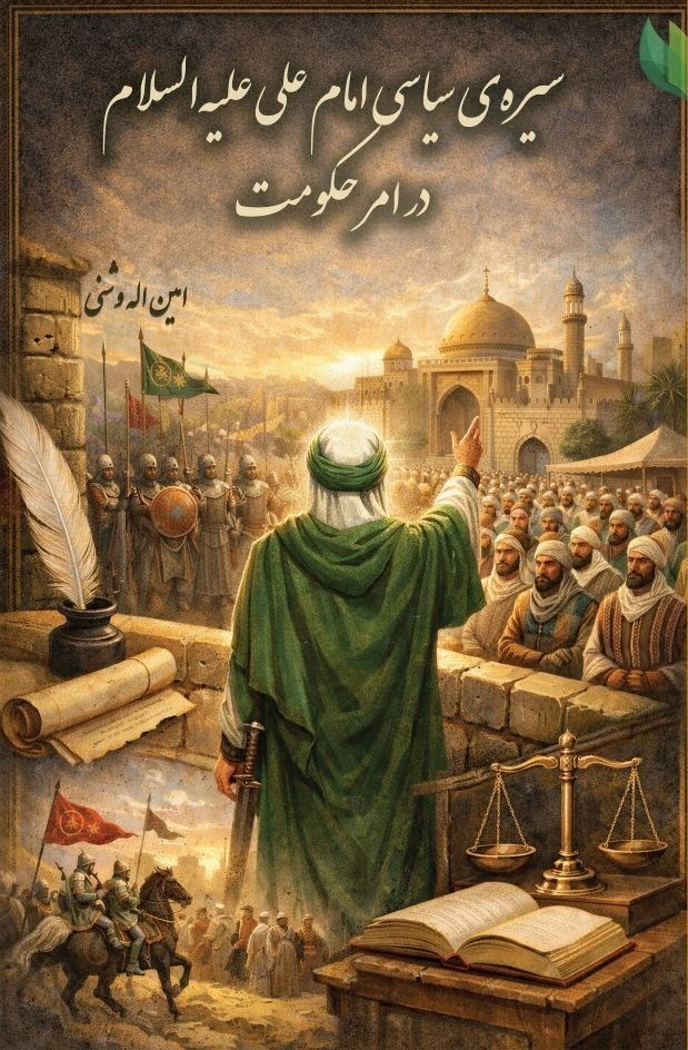 تصویر جلد کتاب سیره سیاسی امام علی علیه السلام در امر حکومت