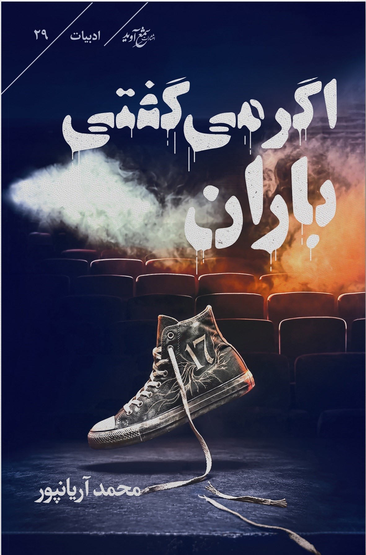 تصویر جلد کتاب اگر می گفتی باران