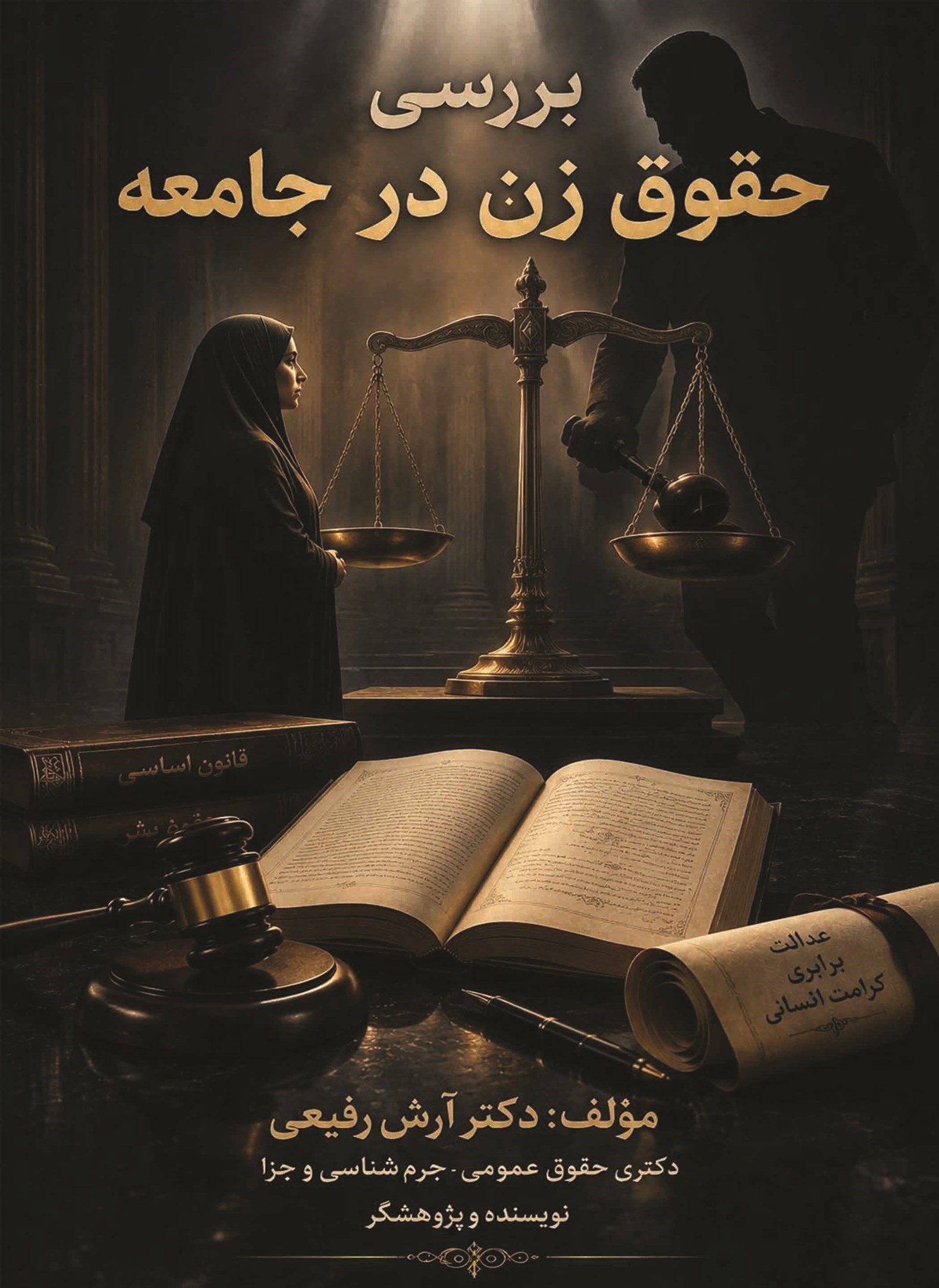تصویر جلد کتاب بررسی حقوق زن در جامعه