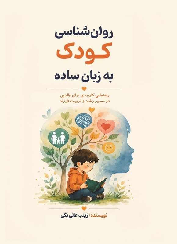 تصویر جلد کتاب روان شناسی کودک به زبان ساده