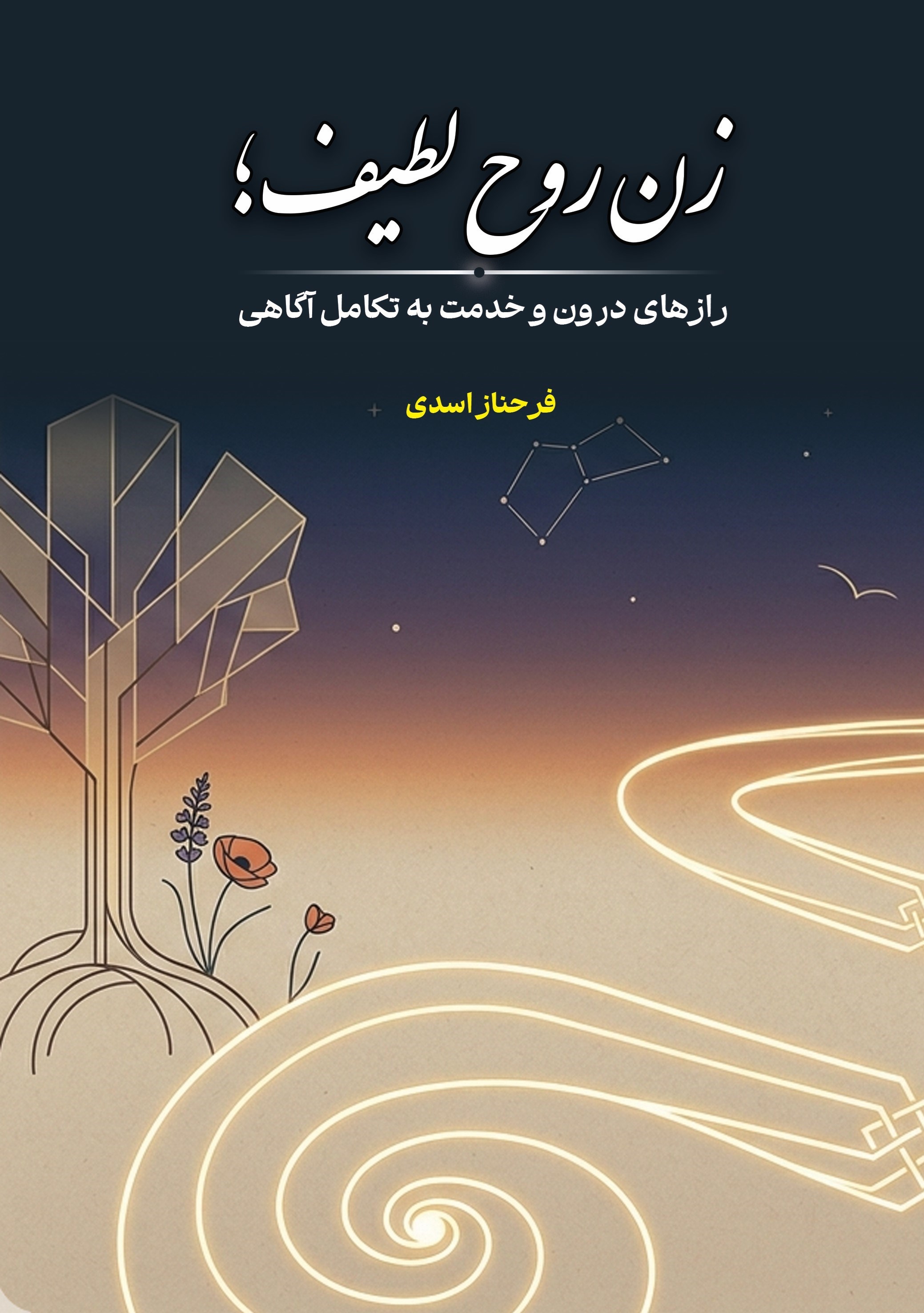 تصویر جلد کتاب زن روح لطیف