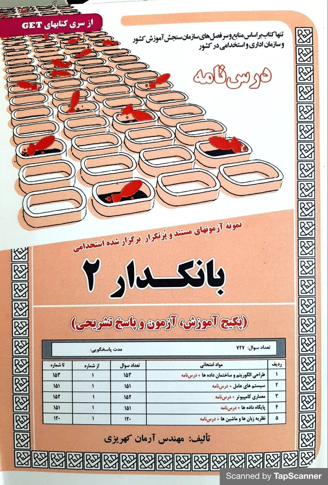 تصویر جلد کتاب نمونه آزمون های مستند و پرتکرار برگزار شده استخدامی بانکدار ۲ (پکیج آموزش، آزمون و پاسخ تشریحی)