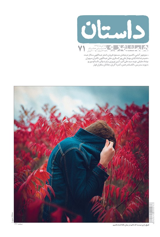 تصویر جلد کتاب همشهری داستان ـ شماره ۷۱ ـ آبان ۹۵