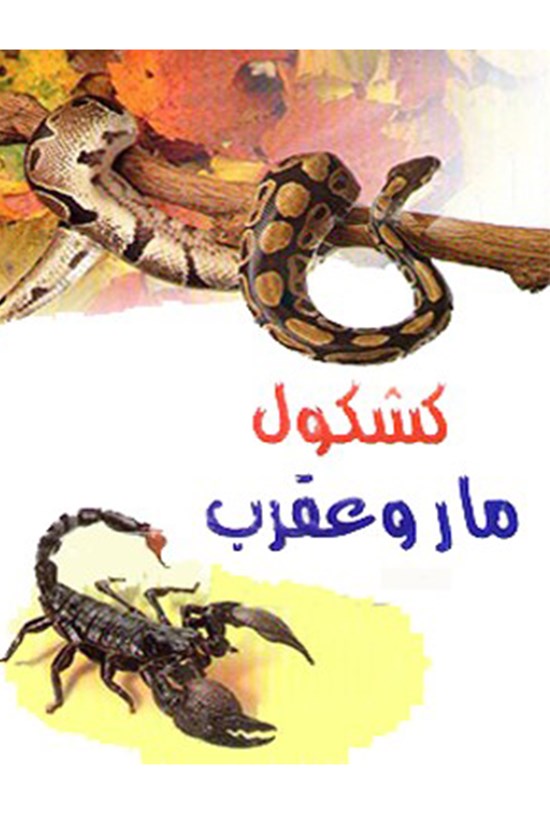 تصویر جلد کتاب کشکول مار و عقرب