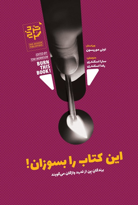 تصویر جلد کتاب این کتاب را بسوزان؛ برندگان پن از قدرت واژگان میگویند