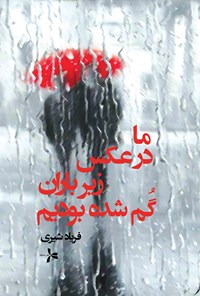 تصویر جلد کتاب ما در عکس، زیر باران گم شده بودیم
