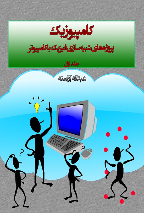 تصویر جلد کتاب کامپوزیک: پروژههای شبیهسازی فیزیک با کامپیوتر (جلد اول)