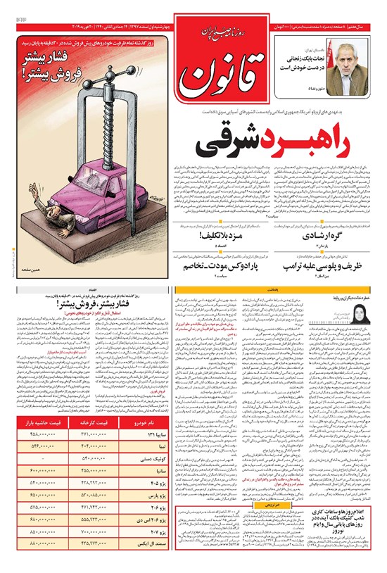 تصویر جلد کتاب قانون - ۱۳۹۷/۱۲/۰۱