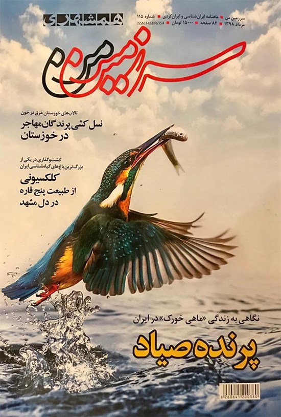 تصویر جلد کتاب ماهنامه همشهری سرزمینمن ـ شماره ۱۱۵ ـ مرداد ۹۸